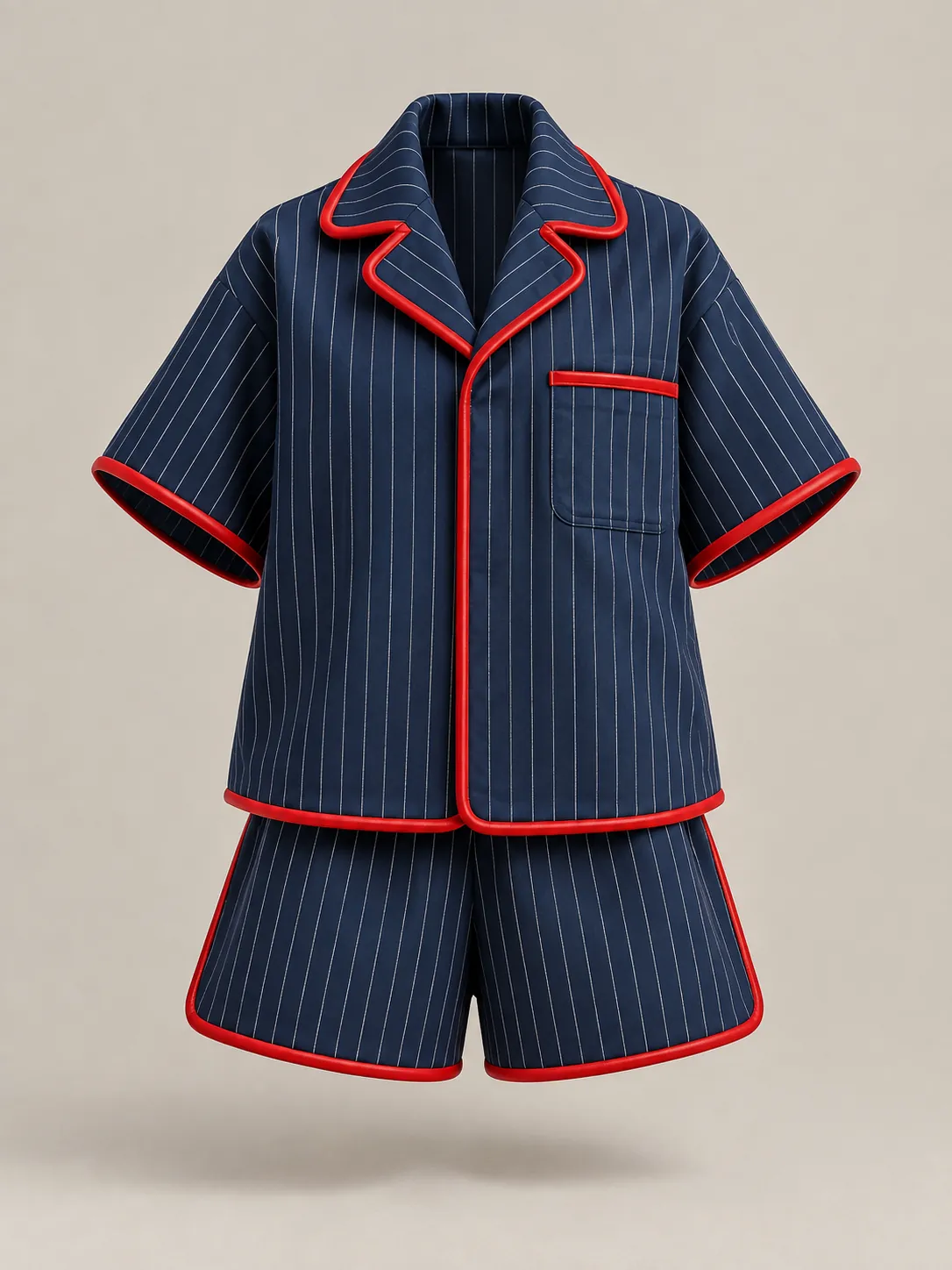 Boxy Short Set, front view