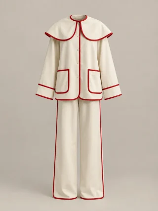 Cape Collar Set, front view