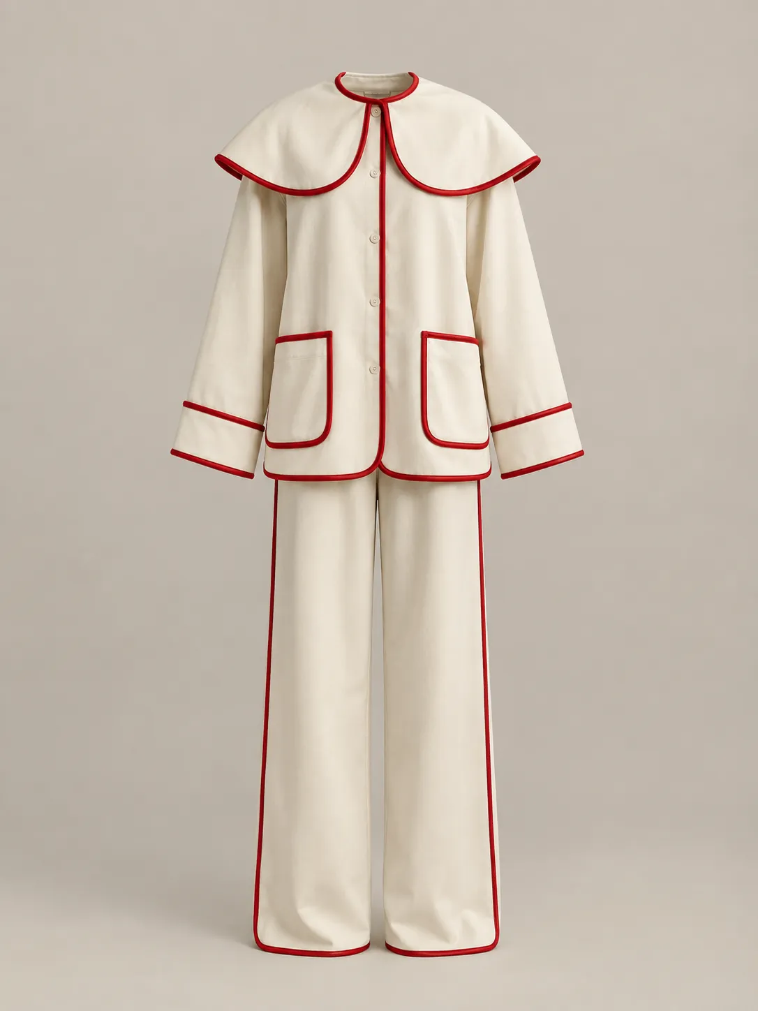 Cape Collar Set, front view