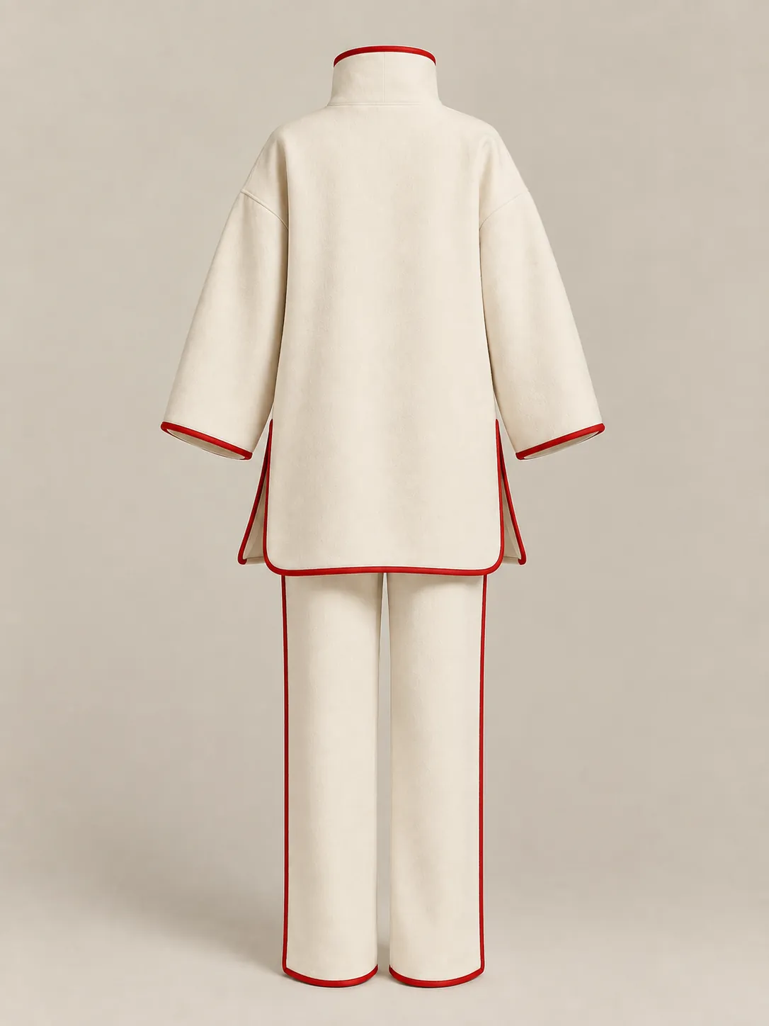 Column Tunic Set, back or side view