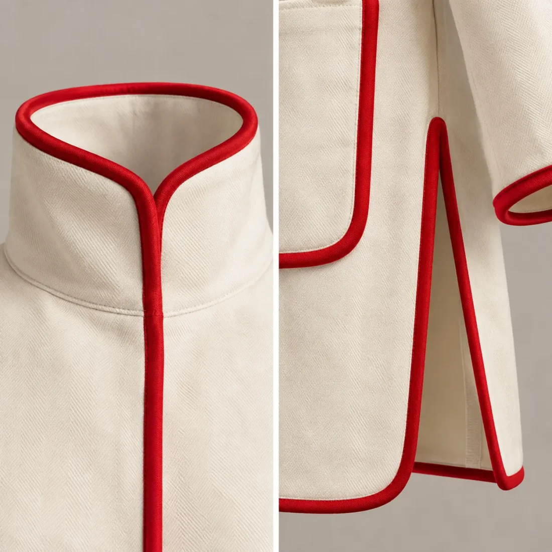 Column Tunic Set close up