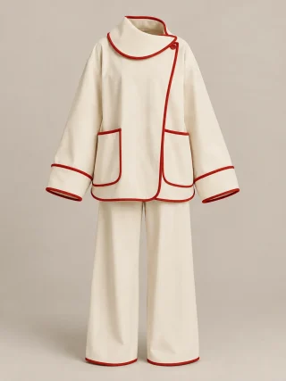 Crescent Collar Set, front view