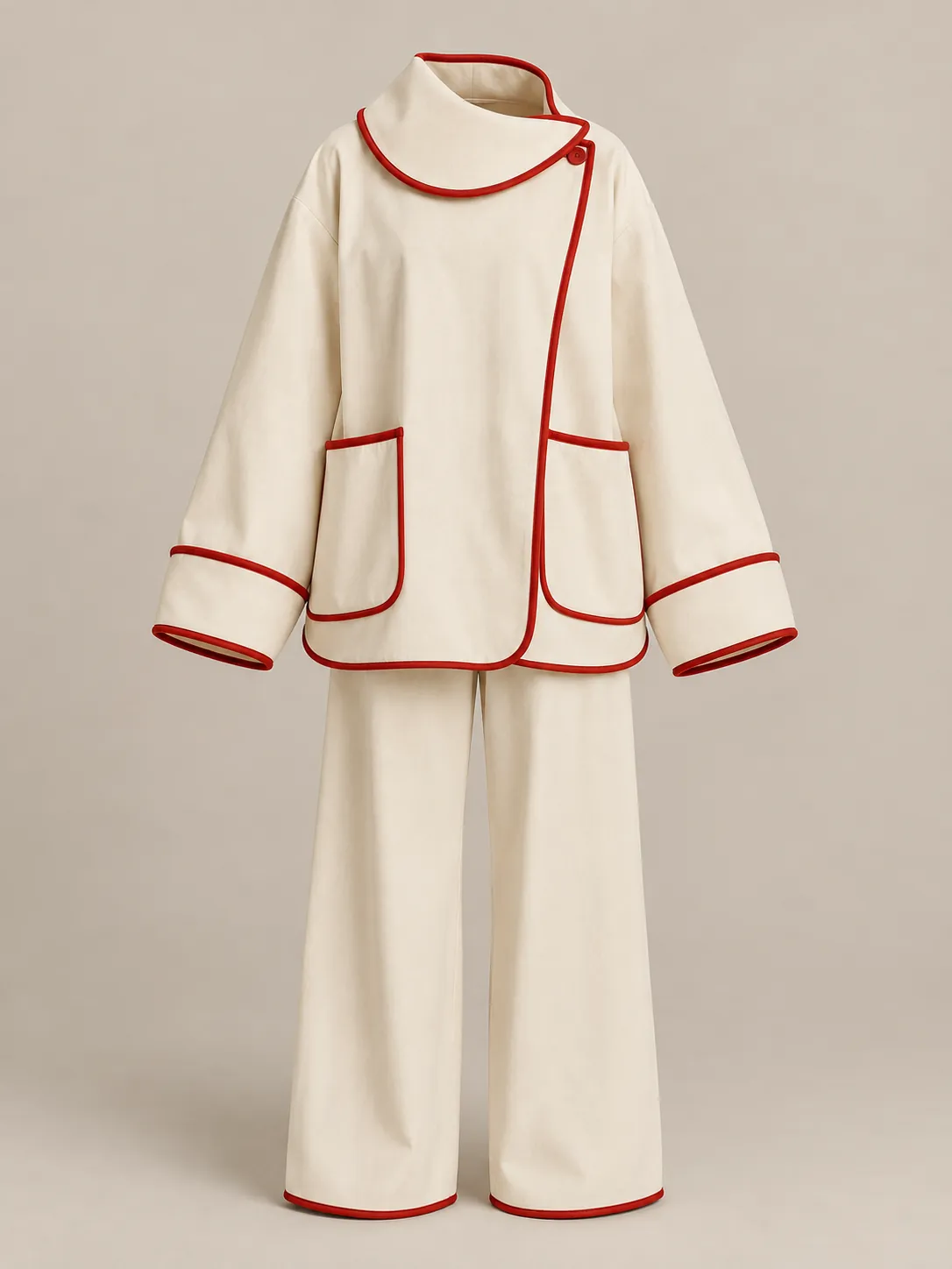 Crescent Collar Set, front view
