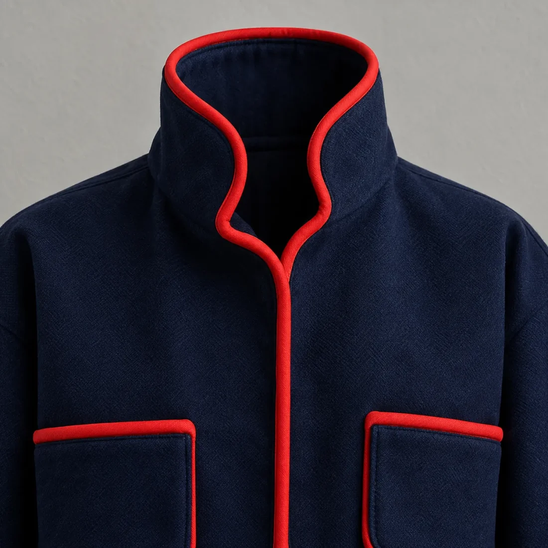 Cropped Jacket Set close up