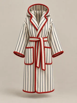 Hooded Robe, front view