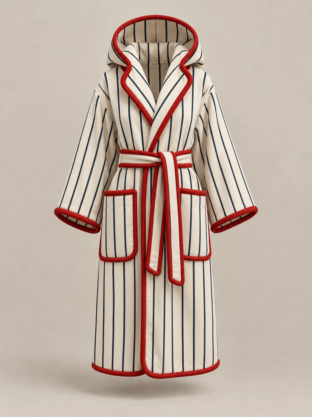 Hooded Robe, front view