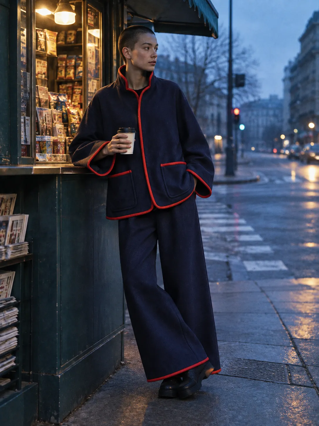 Kimono Sleeve Set worn or in use