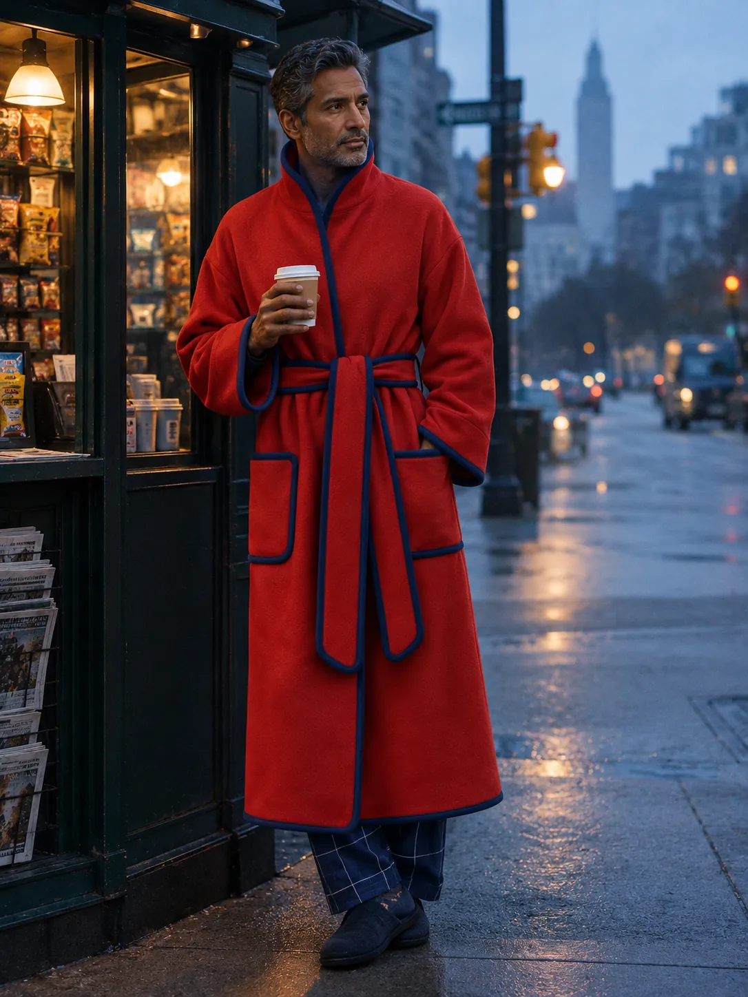 Lacquer Robe worn or in use