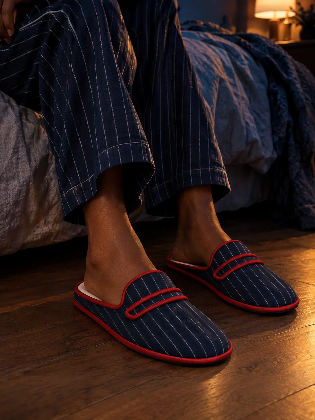 Loafer Mules worn or in use
