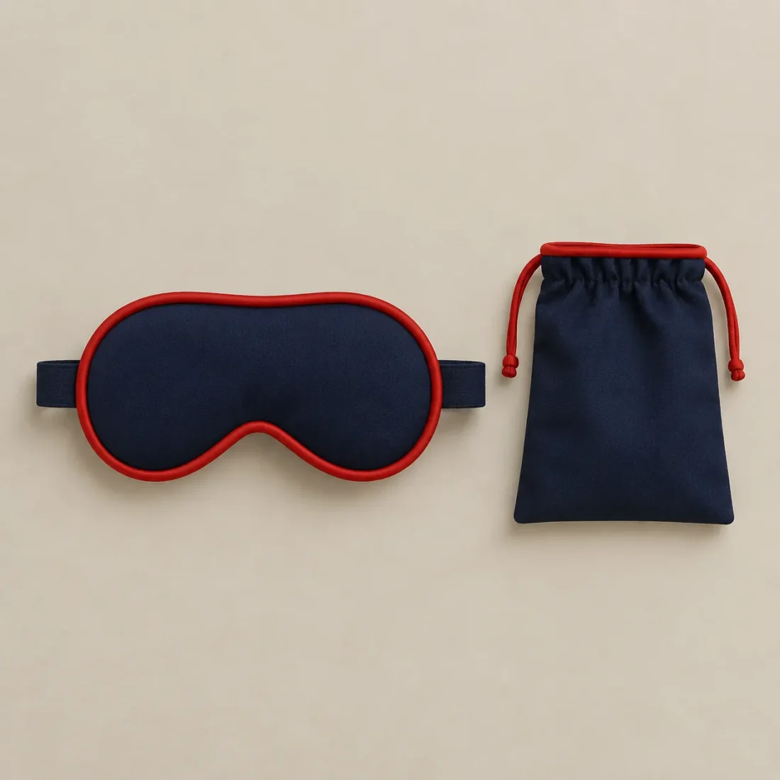Mask & Pouch Set, front view