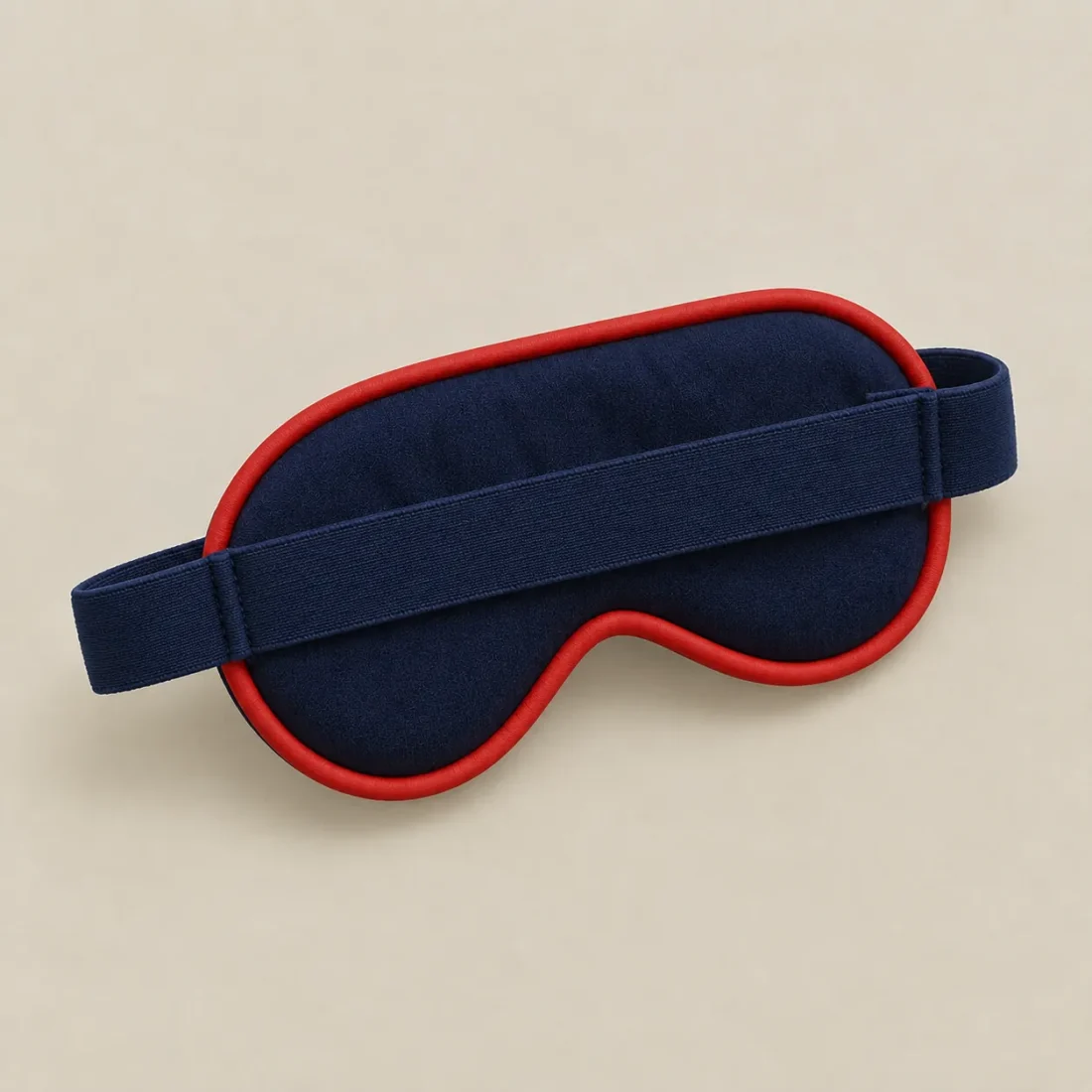 Piped Eye Mask, back or side view