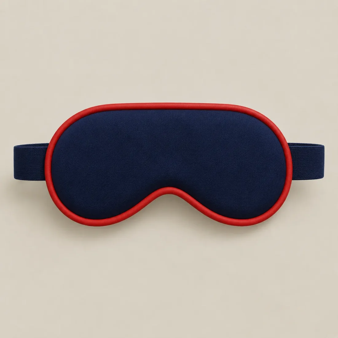 Piped Eye Mask, front view