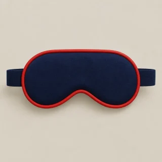 Piped Eye Mask, front view
