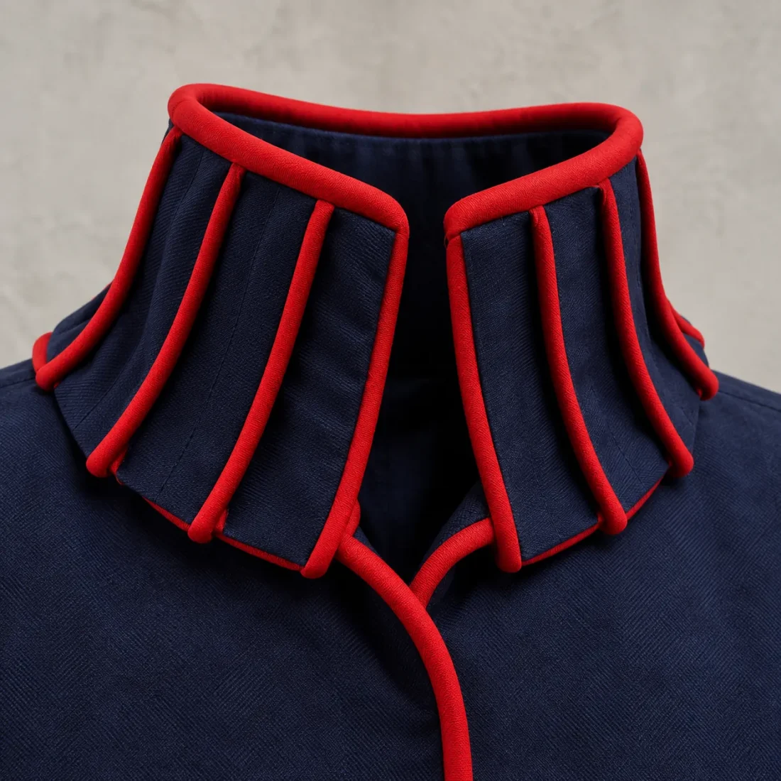 Pleat Ruff Set close up