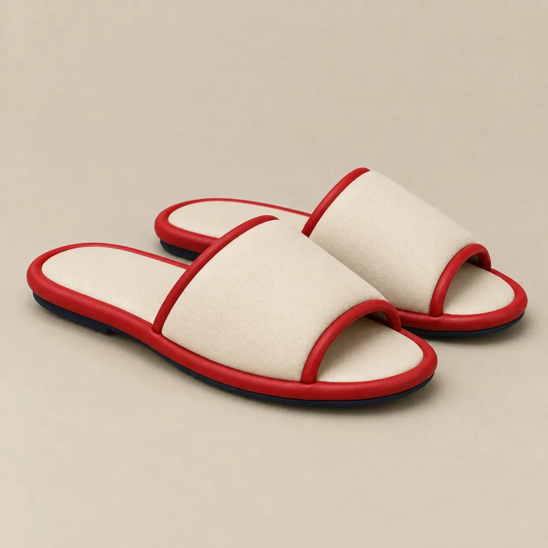 Puff Band Slides, back or side view