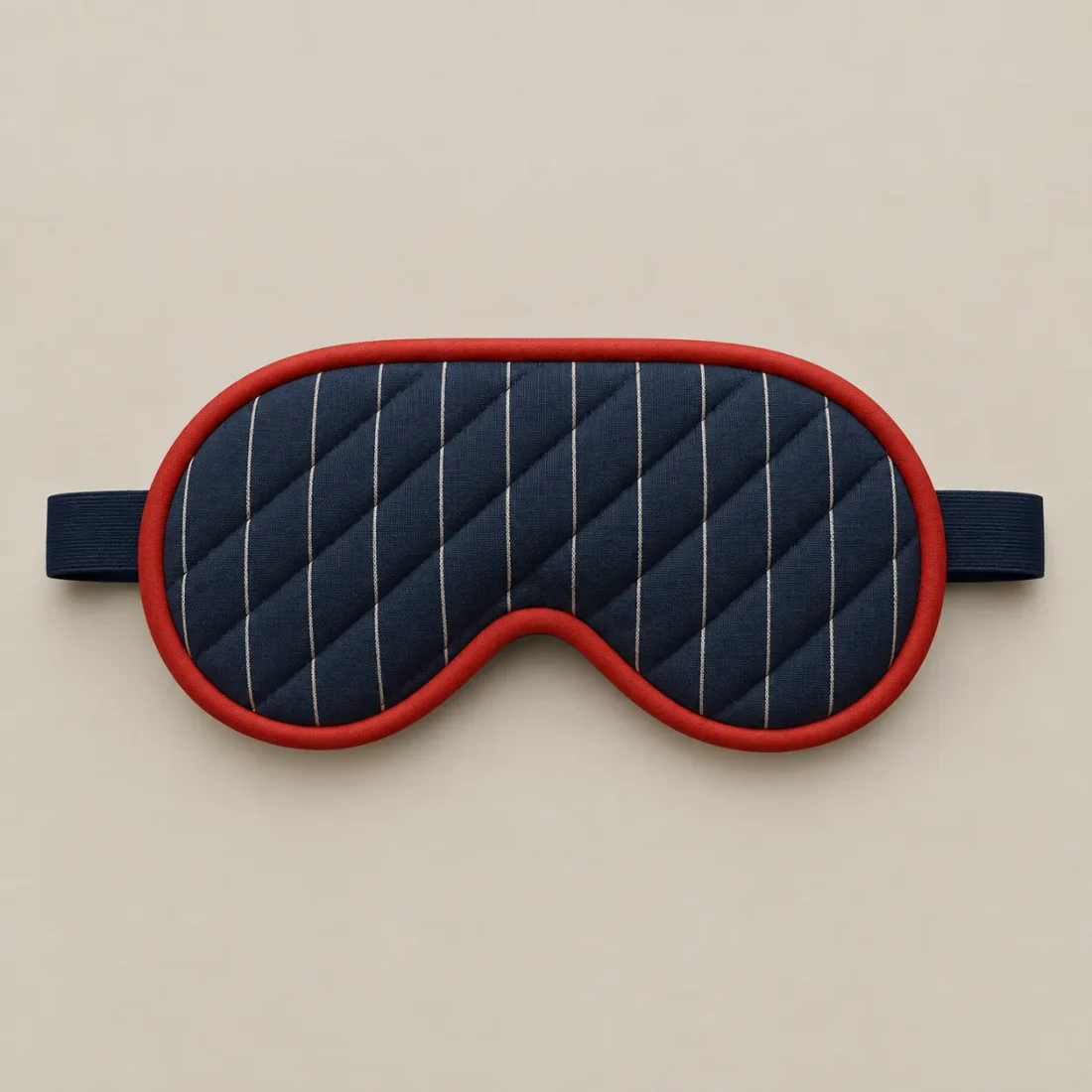 Quilted Eye Mask, front view