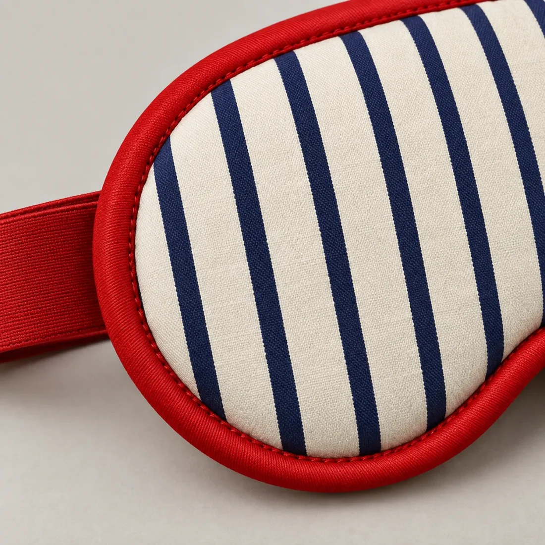 Stripe Eye Mask close up