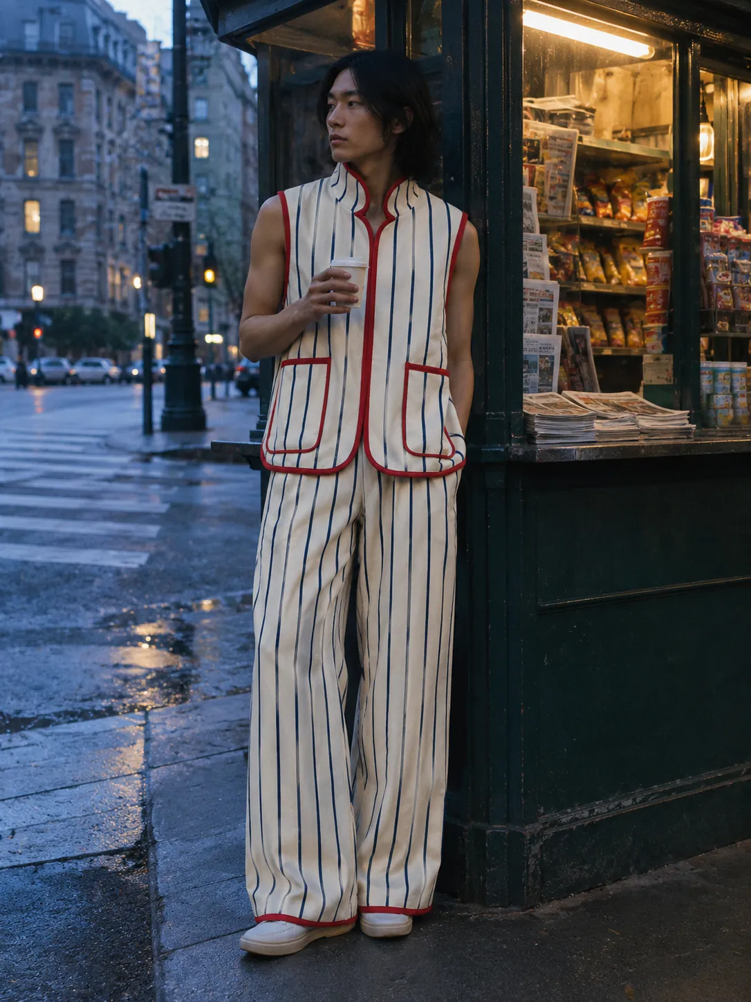 Tabard Vest Set worn or in use