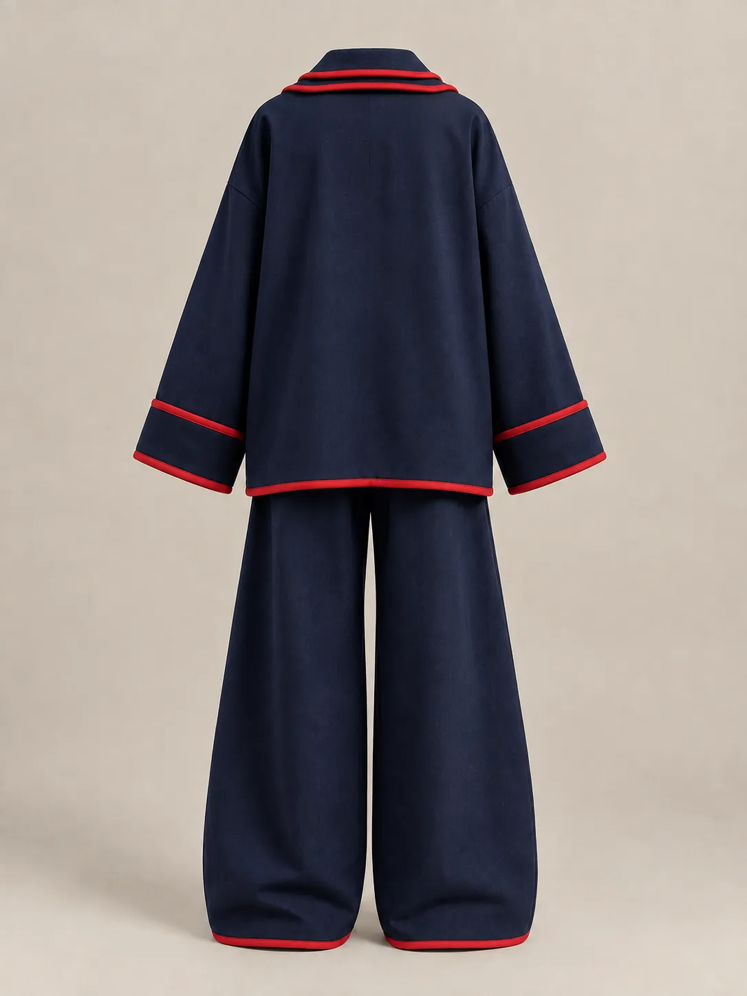 Tiered Collar Set, back or side view
