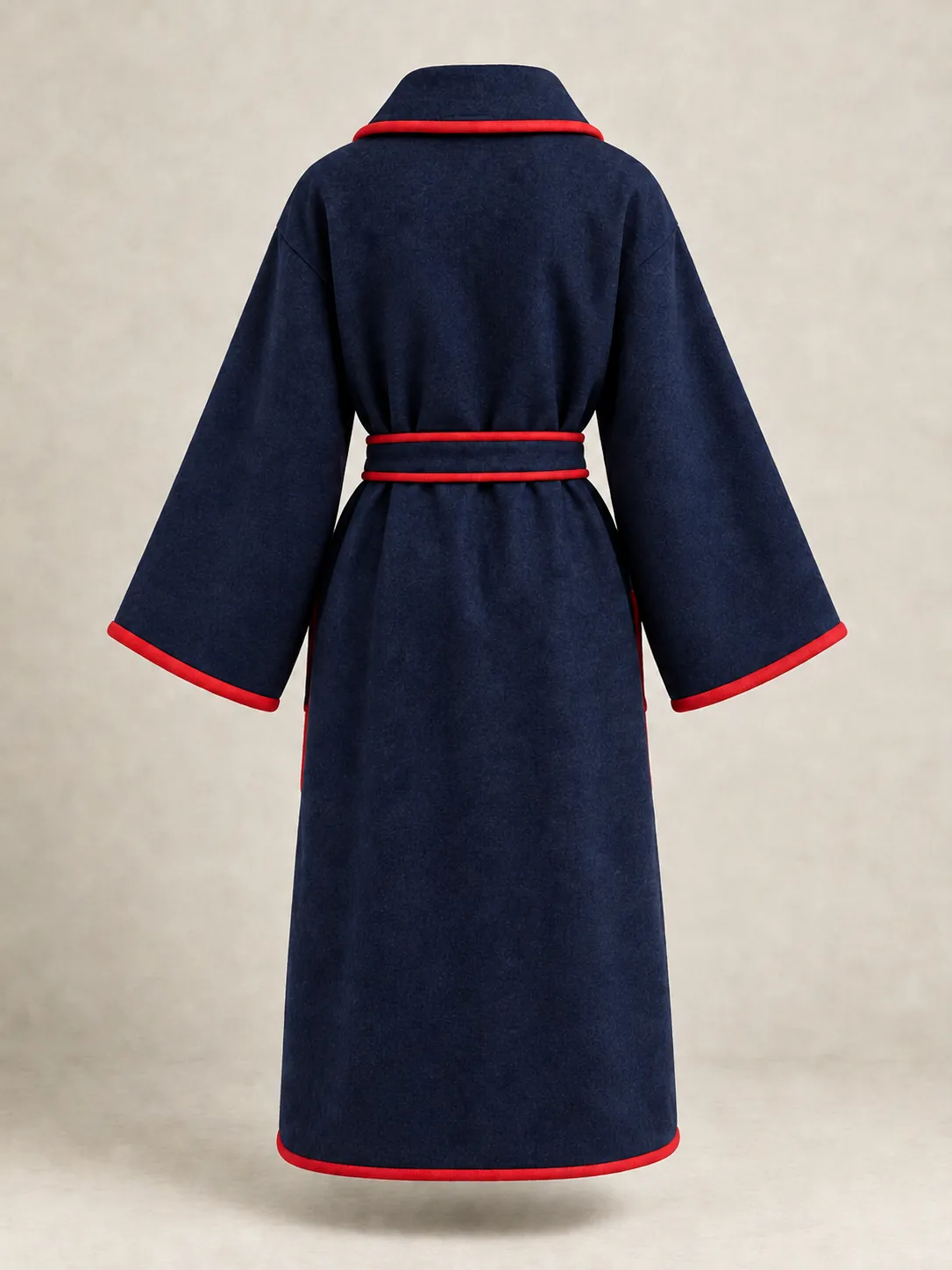 Wrap Coat Robe, back or side view